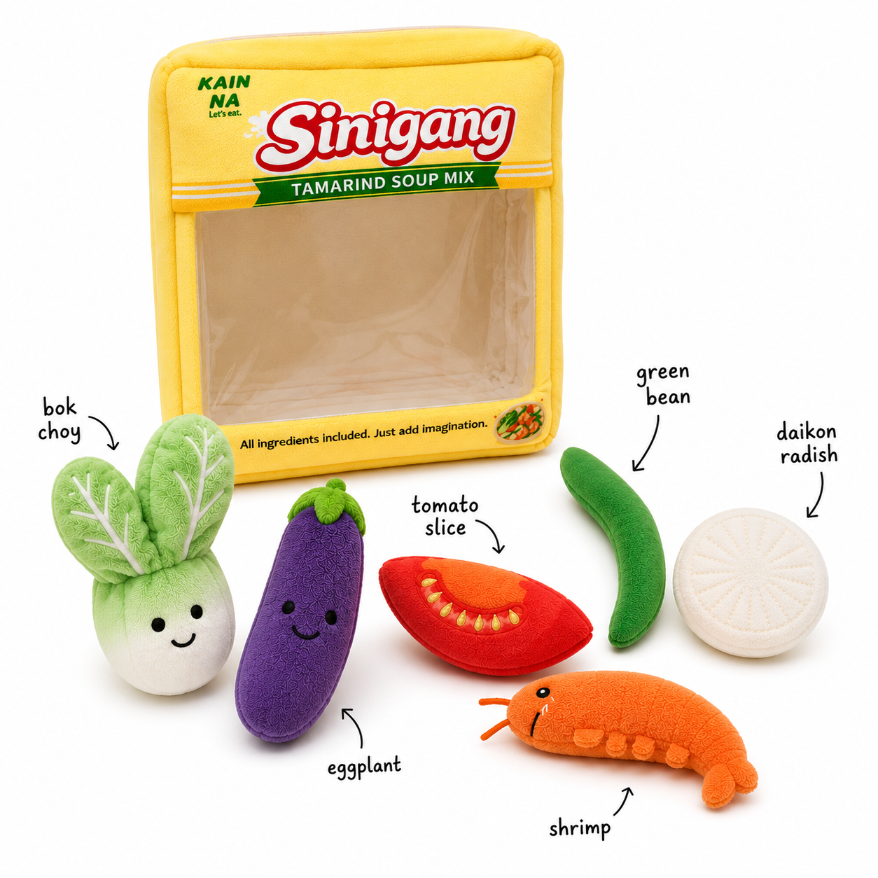 KAIN NA™ Sinigang Plush Set [PRE-ORDER]